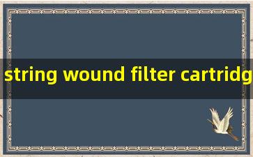 string wound filter cartridge exporter